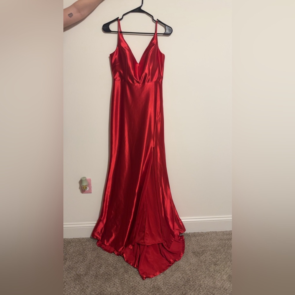 Formal prom floor length dress